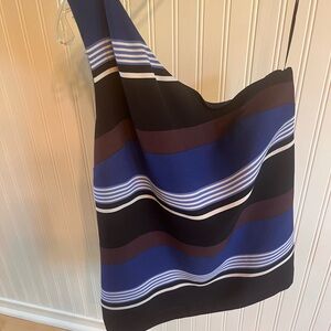Banana Republic Navy and Royal Blue top